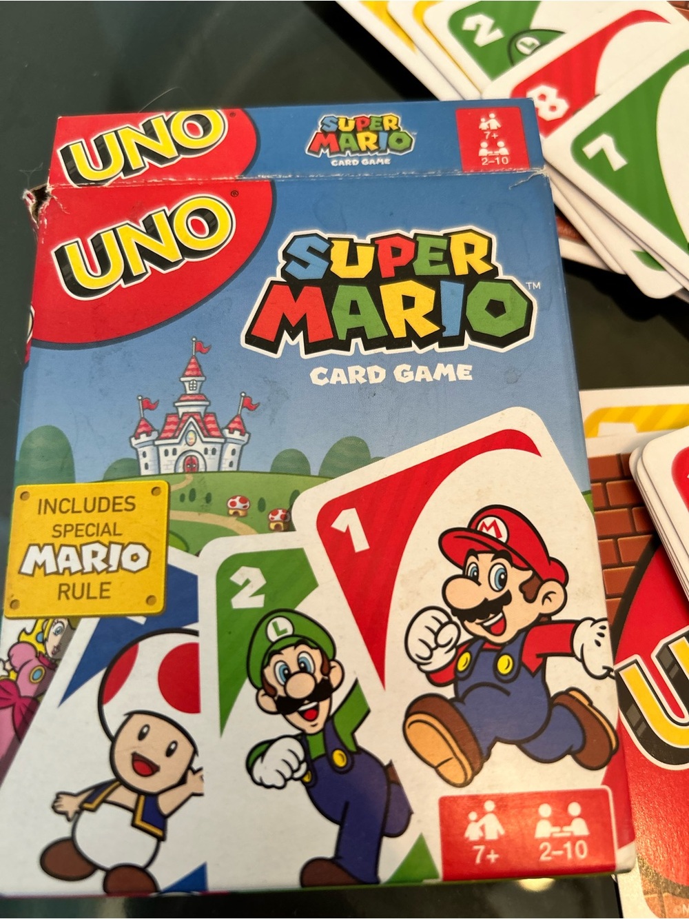 UNO Super Mario Card Game